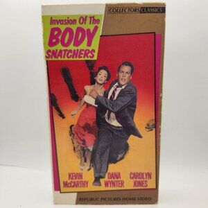 Invasion Of The Body Snatchers 1955 VHS 1988 Republic Pictures Home Video